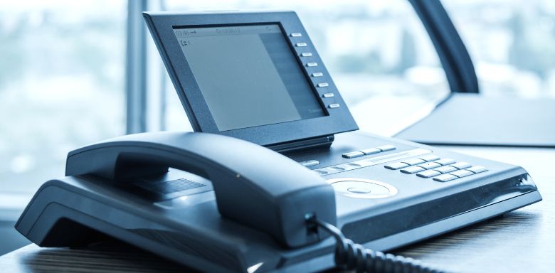 A closed call caption phone.